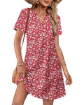 red-white Floral