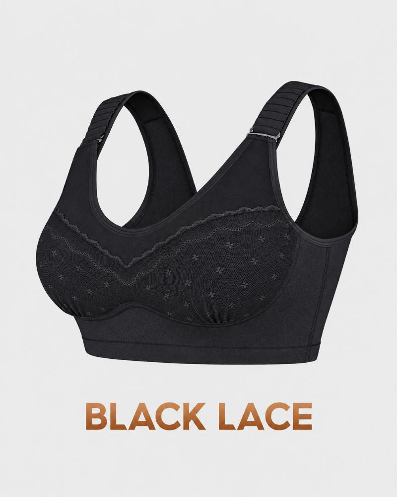 Custom-Lift Easy-On Wireless Full-Coverage Bra