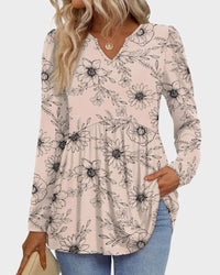 Floral Beige