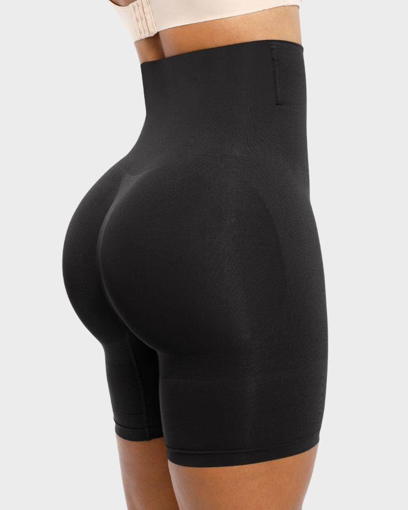 Shapewear Sculpting Shorts for Women Seamless High Waisted Body Shaper Thigh Slimming Underwear