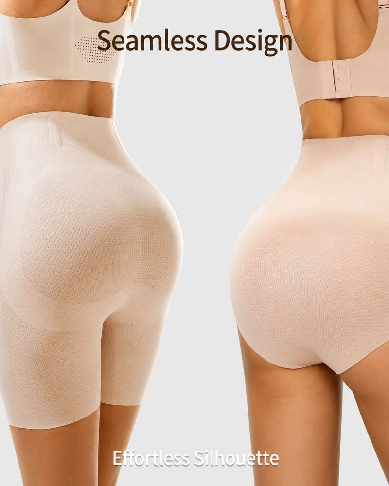 High-Waist Seamless Tummy Control Shaper Shorts