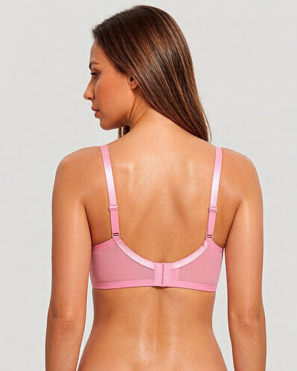 2-Pack Full Coverage Lace Minimizer Bras