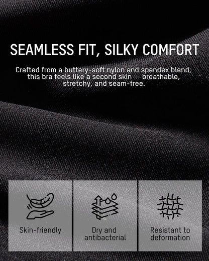 Lifting Wire-Free Antibacterial Jelly Bra