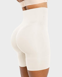 Shapewear Sculpting Shorts for Women Seamless High Waisted Body Shaper Thigh Slimming Underwear
