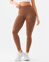 Brown leopard Leggings