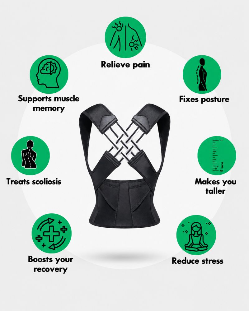 Adjustable Shoulder & Back Posture Corrector