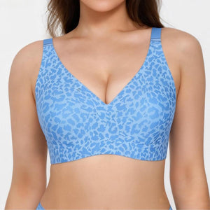 Deep V Seamless Wireless Push Up Bras for Women