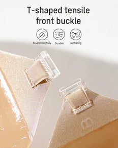Front Closure Adhesive Invisible Push-Up Bra