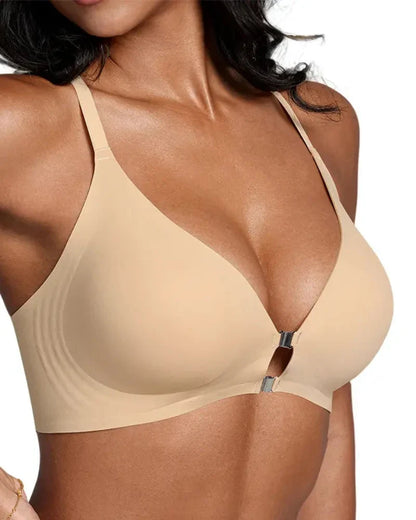 Magnetic Front Closure Wirefree Jelly Support Bra