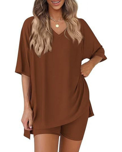 Casual Vibe Comfy Oversized 2-Piece Lounge Set