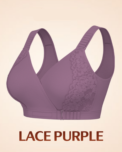 Shapecurve Front-Cross Wrap Bra – Maximum Comfort and Support