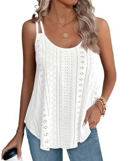 Women’s Peplum Tank Tops Sleeveless V-Neck Stretchy Summer Babydoll Tops