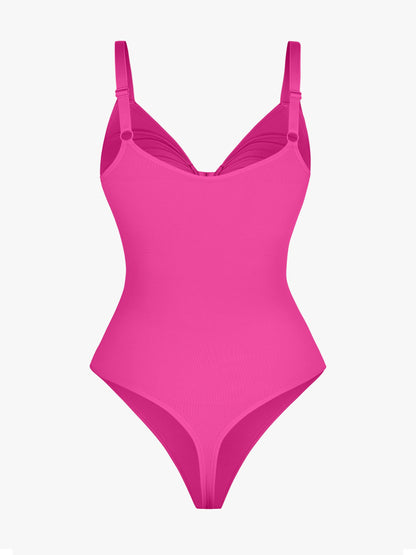 Shapecurve Tummy Control Seamless Zipper Shaping Bodysuit