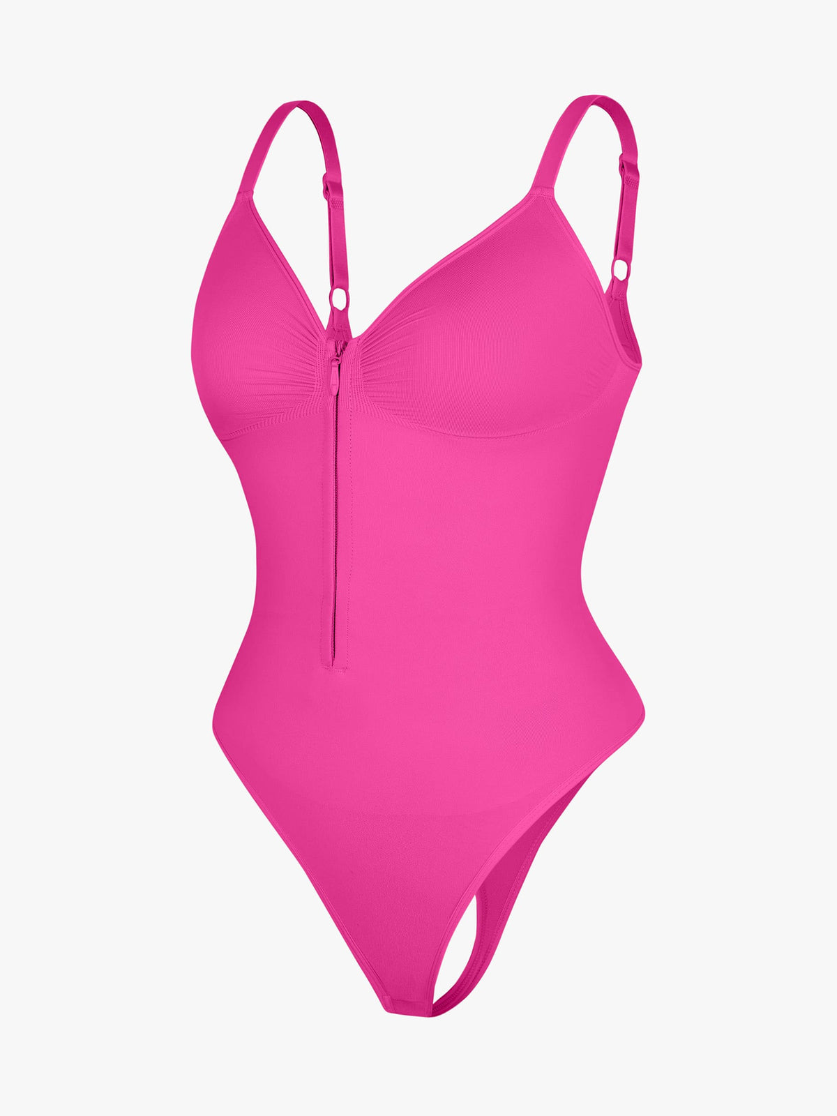 Shapecurve Tummy Control Seamless Zipper Shaping Bodysuit