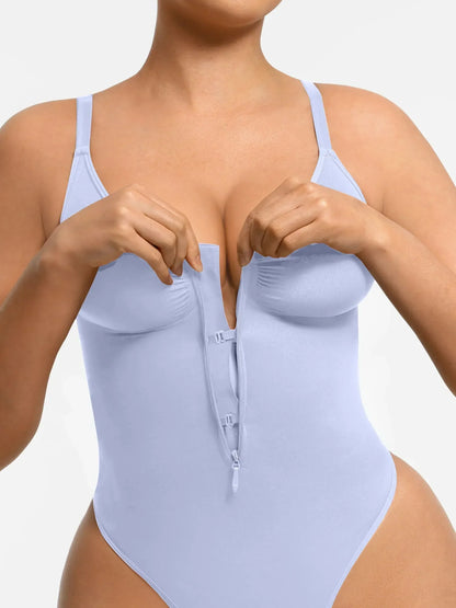 Shapecurve Tummy Control Seamless Zipper Shaping Bodysuit