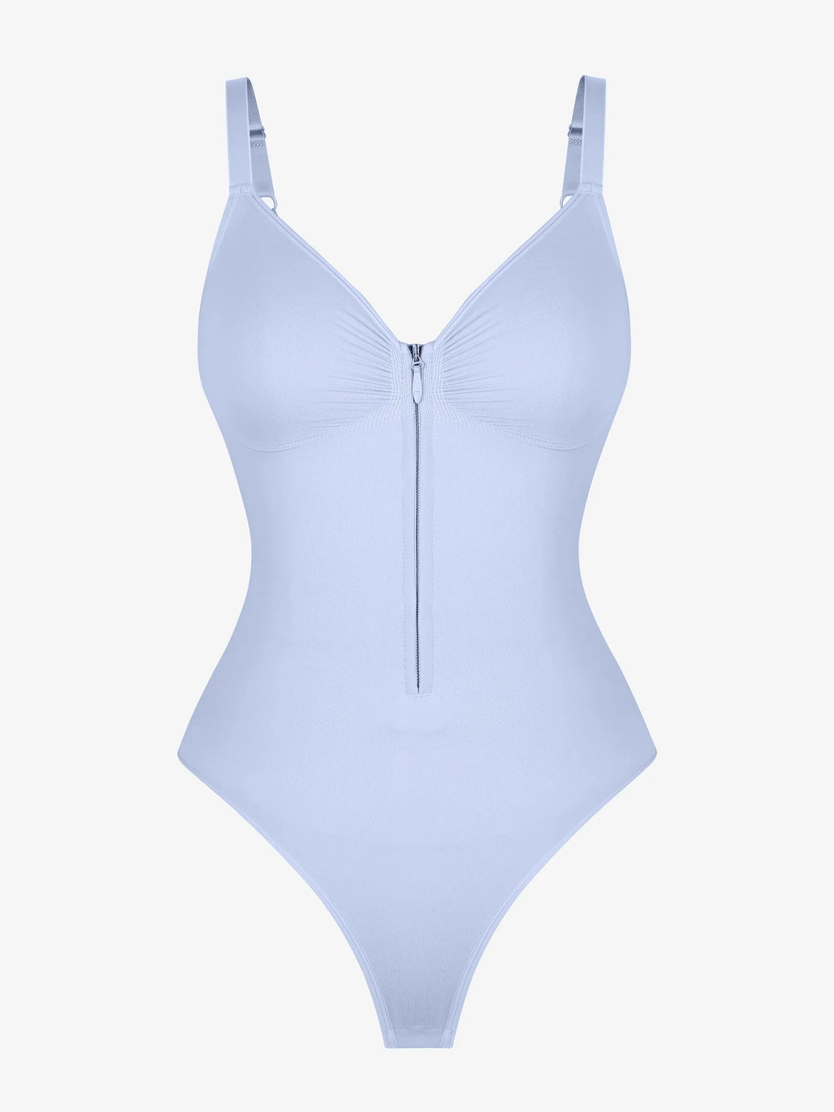 Shapecurve Tummy Control Seamless Zipper Shaping Bodysuit