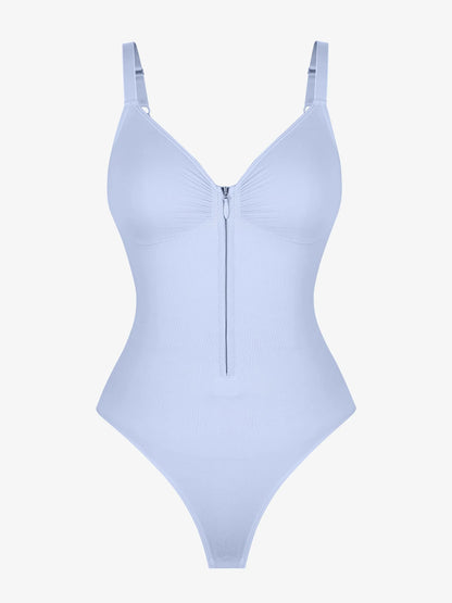 Shapecurve Tummy Control Seamless Zipper Shaping Bodysuit