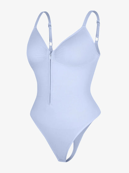 Shapecurve Tummy Control Seamless Zipper Shaping Bodysuit