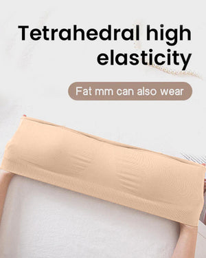 Wireless Strapless Bandeau Bra with Anti‑Slip Silicone Support