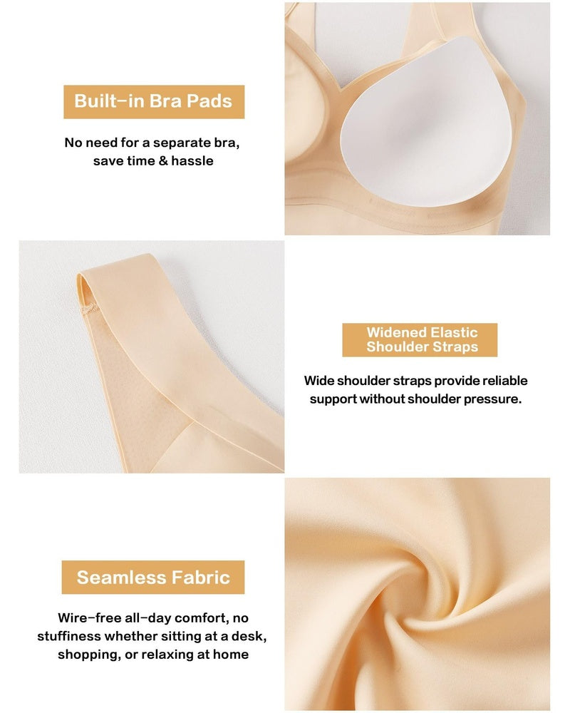 Molded Cup Seamless Tummy Control Tank Top